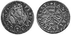 3 Kreuzer Alsacia Plata Fernando II de Austria (1529 – 1595)