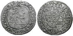 3 Kreuzer Austria Plata 
