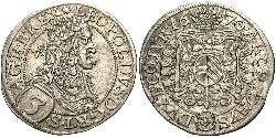 3 Kreuzer Austria Plata 