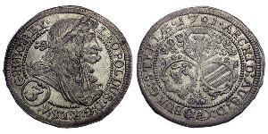 3 Kreuzer Austria Plata 