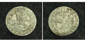 3 Kreuzer Austria Plata Fernando Carlos de Habsburgo-Médicis