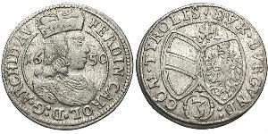 3 Kreuzer Austria Plata 