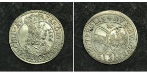 3 Kreuzer Austria Plata 