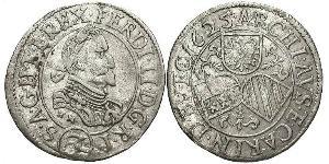 3 Kreuzer Austria Plata 