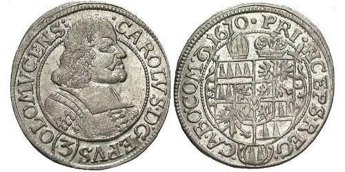 3 Kreuzer Austria Plata 