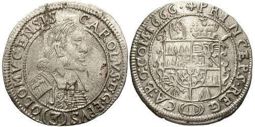3 Kreuzer Austria Plata 