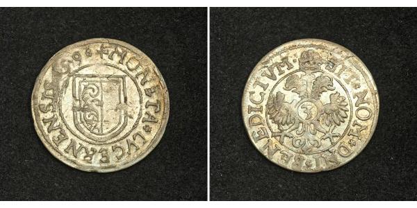 3 Kreuzer Suiza Plata 