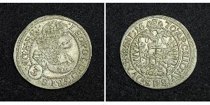3 Kreuzer Heiliges Römisches Reich (962-1806) Silber Leopold I. (HRR)(1640-1705)