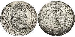 3 Kreuzer Österreich Silber 