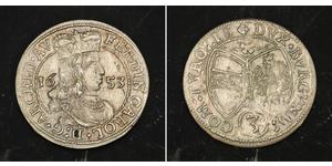 3 Kreuzer Österreich Silber 