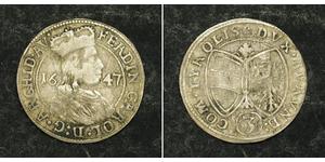 3 Kreuzer Österreich Silber 