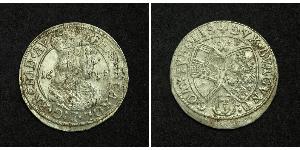 3 Kreuzer Österreich Silber Ferdinand Karl (Österreich-Tirol)