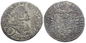 3 Kreuzer Österreich Silber 