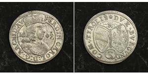 3 Kreuzer Österreich Silber 