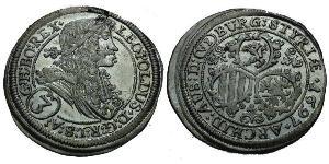 3 Kreuzer Österreich Silber 