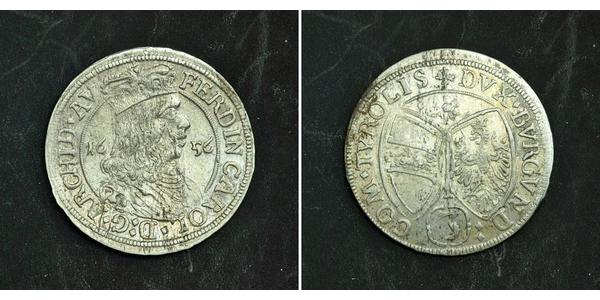 3 Kreuzer Österreich Silber 