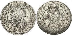 3 Kreuzer Austria  Silver 