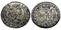 3 Kreuzer Austria  Silver 