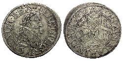 3 Kreuzer Austria  Silver 