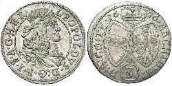 3 Kreuzer Austria  Silver 