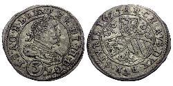 3 Kreuzer Austria  Silver 