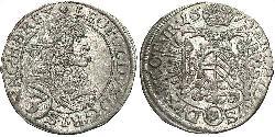 3 Kreuzer Austria  Silver 