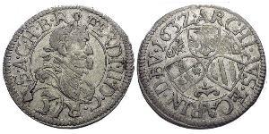 3 Kreuzer Austria  Silver 