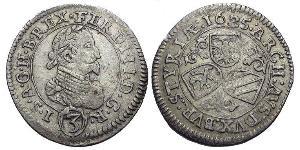 3 Kreuzer Austria  Silver 