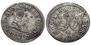 3 Kreuzer Austria  Silver 