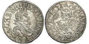 3 Kreuzer Austria  Silver 