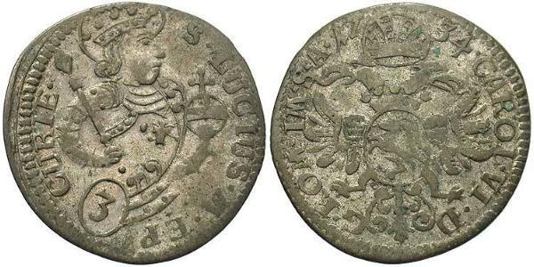 3 Kreuzer Switzerland Silver 