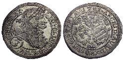3 Kreuzer 奥地利历史 (1156 - 1806) 銀 