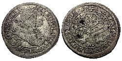 3 Kreuzer 奥地利历史 (1156 - 1806) 銀 