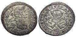 3 Kreuzer 奥地利历史 (1156 - 1806) 銀 