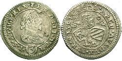 3 Kreuzer 奥地利历史 (1156 - 1806) 銀 