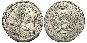 3 Kreuzer 奥地利历史 (1156 - 1806) 銀 