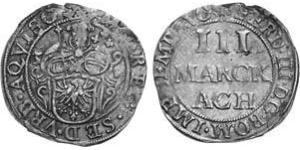 3 Marck null Argent Ferdinand III, Holy Roman Emperor (1608-1657)