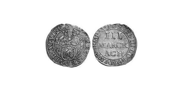3 Marck null Серебро Ferdinand III, Holy Roman Emperor (1608-1657)