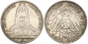 3 Mark Allemagne Argent 