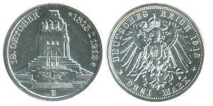 3 Mark Allemagne Argent 
