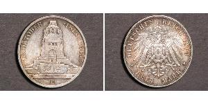 3 Mark Allemagne Argent 