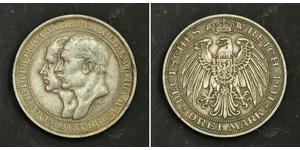 3 Mark Royaume de Prusse (1701-1918) Argent Frédéric-Guillaume III de Prusse (1770 -1840)