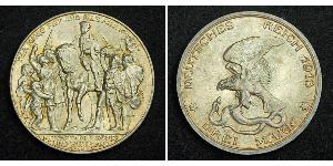 3 Mark Royaume de Prusse (1701-1918) Argent 