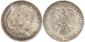 3 Mark Royaume de Prusse (1701-1918) Argent Frédéric-Guillaume III de Prusse (1770 -1840)