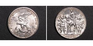 3 Mark Royaume de Prusse (1701-1918) Argent 