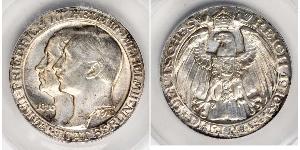 3 Mark Royaume de Prusse (1701-1918) Argent Wilhelm II, German Emperor (1859-1941)