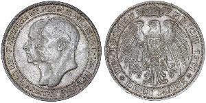 3 Mark Royaume de Prusse (1701-1918) Argent Frédéric-Guillaume III de Prusse (1770 -1840)