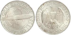 3 Mark République de Weimar (1918-1933) Argent 