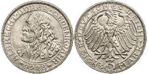 3 Mark République de Weimar (1918-1933) Argent 