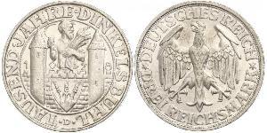 3 Mark République de Weimar (1918-1933) Argent 